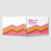 Livre d'hôtes Orange Retro Super 70's (Complet)