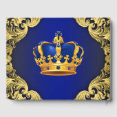 Livre d'hôtes Prince Baby shower (Verso)