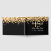Livre d'hôtes Quinceanera Gold Lights (Complet)