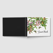 Livre d'hôtes Tropical Hummingbird Bird Orchid Flo (Complet)