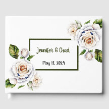 Livre d'hôtes White Rose