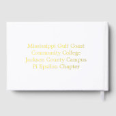 Livre d'introduction Phi Theta Kappa (Verso)