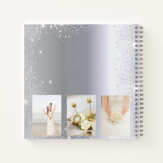 Livre d'invité 25e anniversaire mariage photo arge (Dos)