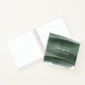 Livre d'invité Abstrait officiel Mariage moderne (Intérieur)