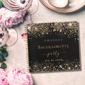 Livre d'invité bachelorette parties scintillant d'