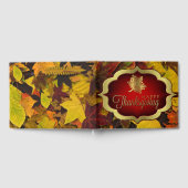 Livre d'invité - Bon thanksgiving automnal (Complet)