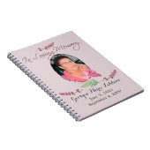 Livre d'invité commémoratif de lavande faite sur (Côté Droit)