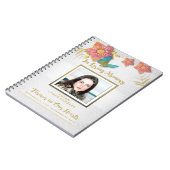 Livre d'invité commémoratif de mémoire de papillon (Côté gauche)