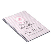 Livre d'invité de baby shower (Côté Droit)