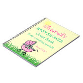 Livre d'invité de baby shower (Côté gauche)