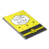Livre d'invité de baby shower d'abeille et de (Côté Droit)
