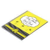 Livre d'invité de baby shower d'abeille et de (Côté gauche)