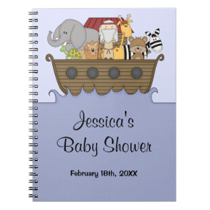 Livre d'invité de baby shower de l'arche de Noé