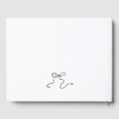 Livre d'invité de Crest dessiné à la main (Verso)