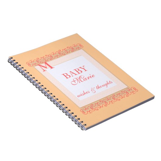 Livre d'invité de douche de bébé (Côté Droit)