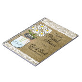 Livre d'invité de Fête de la mariée de fleurs (Côté gauche)