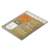 Livre d'invité de Fête de la mariée de pays (Côté gauche)