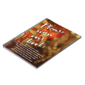 Livre d'invité de fête de vacances de photo (Côté gauche)