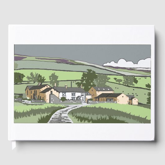 Livre d'invité de la ferme Cumbrian (Recto)