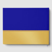 Livre d'invité de la fête de graduation personnali (Verso)