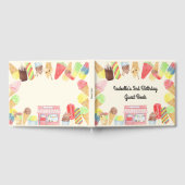 Livre d'invité de la fête de la crème glacée (Complet)