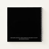 Livre d'invité de la Graduation Photo Moderne (Dos)