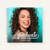 Livre d'invité de la Graduation Photo Moderne (Devant)