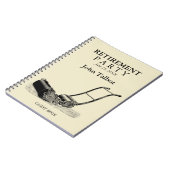 Livre d'invité de la partie de retraite de la tond (Côté gauche)