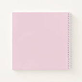 Livre d'invité de la première communion des fleurs (Dos)