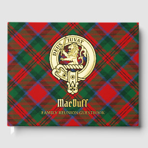Livre d'invité de la réunion de famille MacDuff