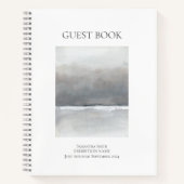 Livre d'invité de l'exposition d'art personnalisé (Devant)