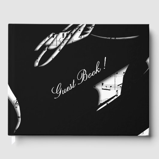 Livre d'invité de musique Abstraite (Recto)