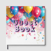 Livre d'invité des ballons de fête (Recto)