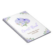 Livre d'invité du Baby shower Floral Citrouille vi (Côté Droit)