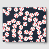 Livre d'invité du baseball (Verso)