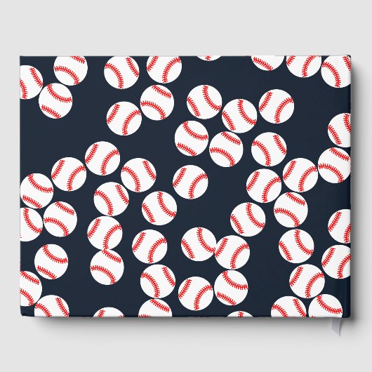 Livre d'invité du baseball (Verso)