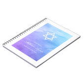 Livre d'invité du Bat mitzvah Turquoise d'aquarell (Côté gauche)