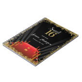 Livre d'invité du bonbon 16 à parties (Côté gauche)