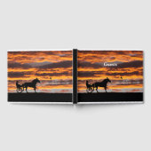 Livre d'invité du cheval de Trot standard (Complet)