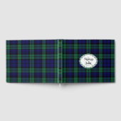 Livre d'invité du Mariage de Black Watch Plaid (Complet)