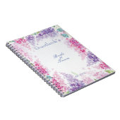 Livre d'invité du Mariage de fleurs de Spring Lila (Côté Droit)