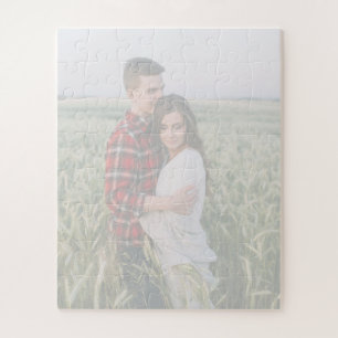 Livre d'invité du Mariage de puzzle photo personna