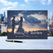 Livre d'invité du Mariage photo moderne