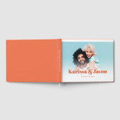 Livre d'invité du Mariage photo styled Retro Color (Complet)