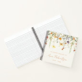 Livre d'invité du service commémoratif Fleur sauva (Intérieur)