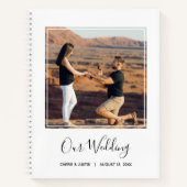 Livre d'invité Instantané Photo et Message Mariage (Devant)