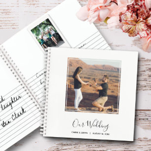 Livre d'invité Instantané Photo et Message Mariage