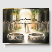 Livre d'invité mariage (Recto)