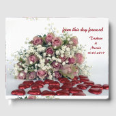 Livre d'invité mariage (Recto)