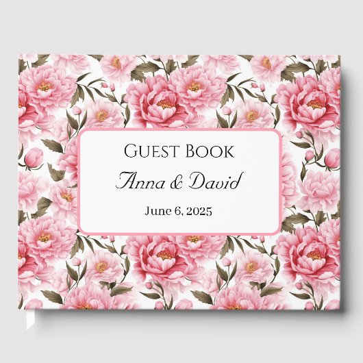 Livre d'invité mariage (Recto)